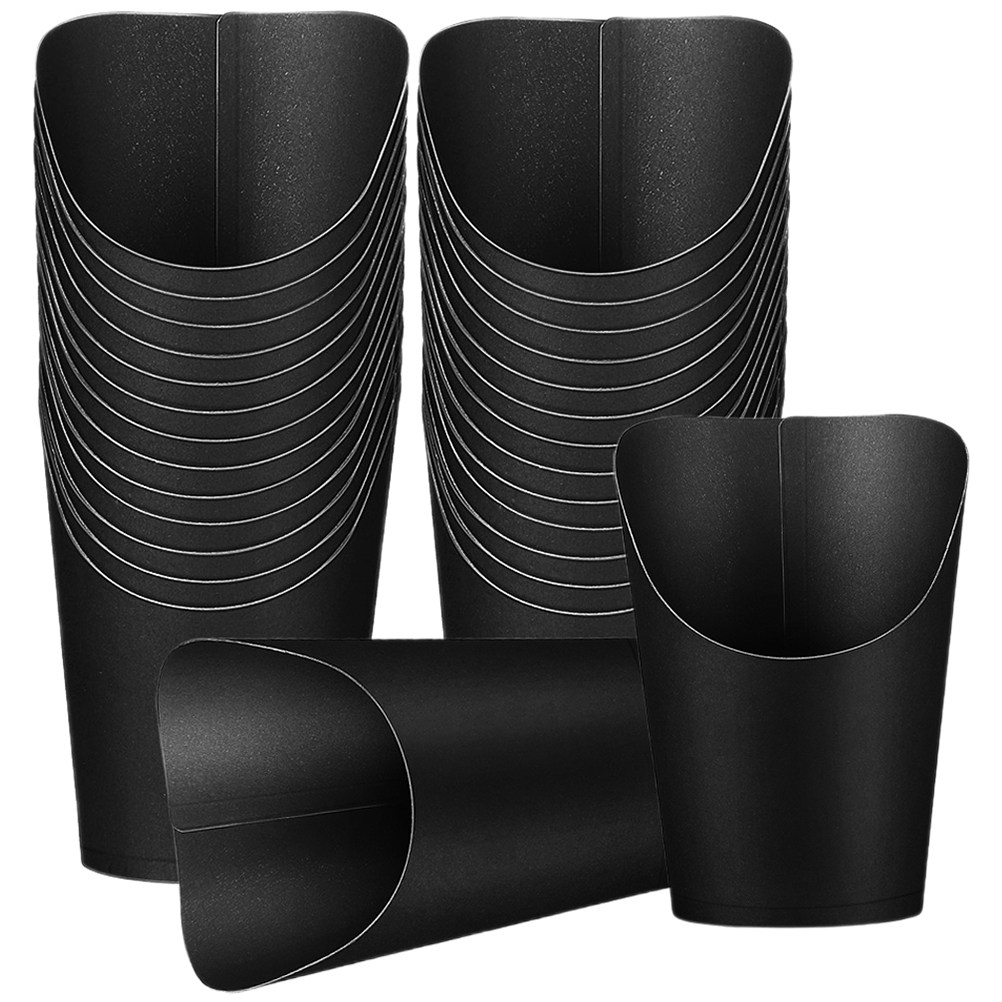 Plastic Cup 50Pcs - 50 Adet Kraft Kağıt Patates Kızartması