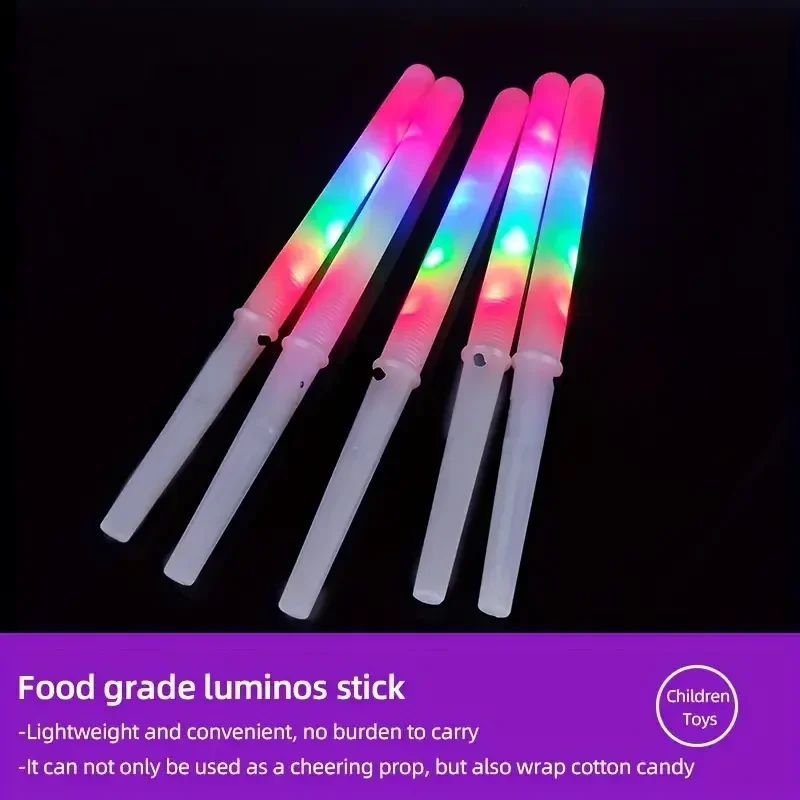 10/30 adet LED Pamuk Şeker Çub - Cotton Candy Cone incelemesi ve fiyatı