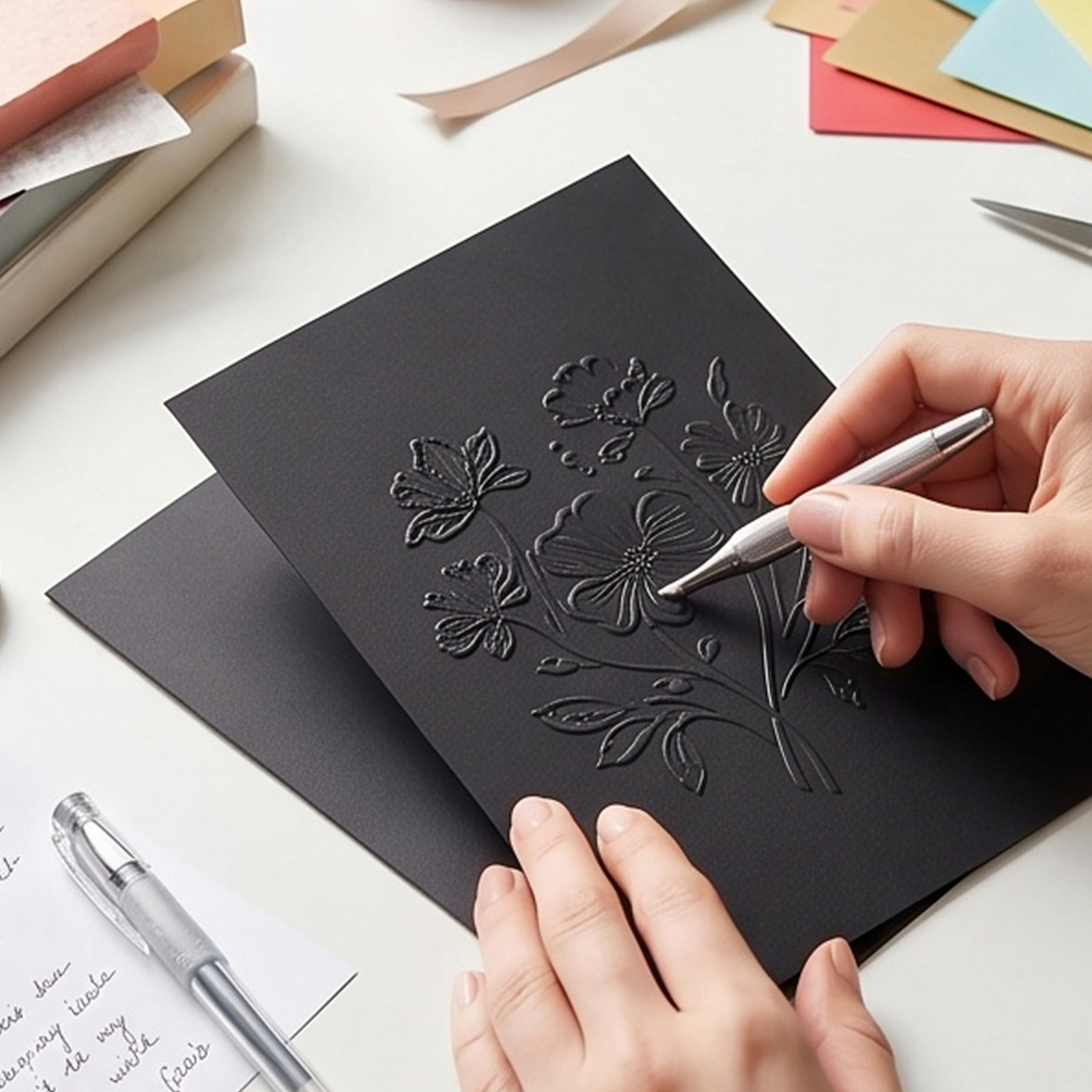 60 Adet Siyah Karton Kağıt, Ka - Papercraft Supply Invitation incelemesi ve fiyatı