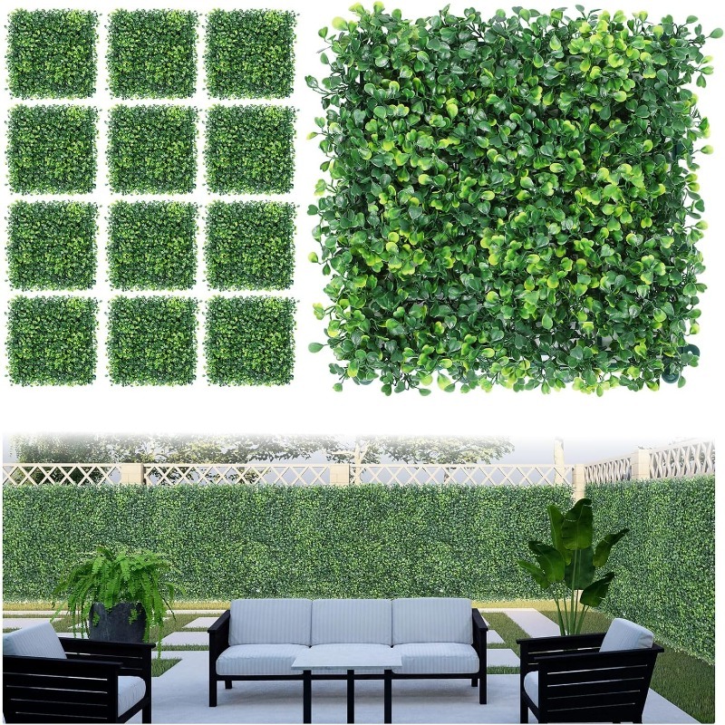 1/3/6 Adet Yapay Bitki Çim Duv - Flower Wall Panel incelemesi ve fiyatı