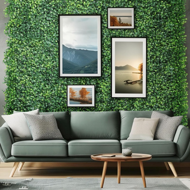 1/3/6 Adet Yapay Bitki Çim Duv - Flower Wall Panel incelemesi ve fiyatı