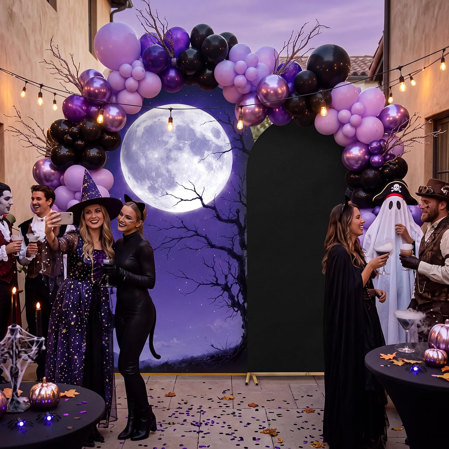 Özel 2 Taraflı Cadılar Bayramı - Dessert Table Backdrop incelemesi ve fiyatı