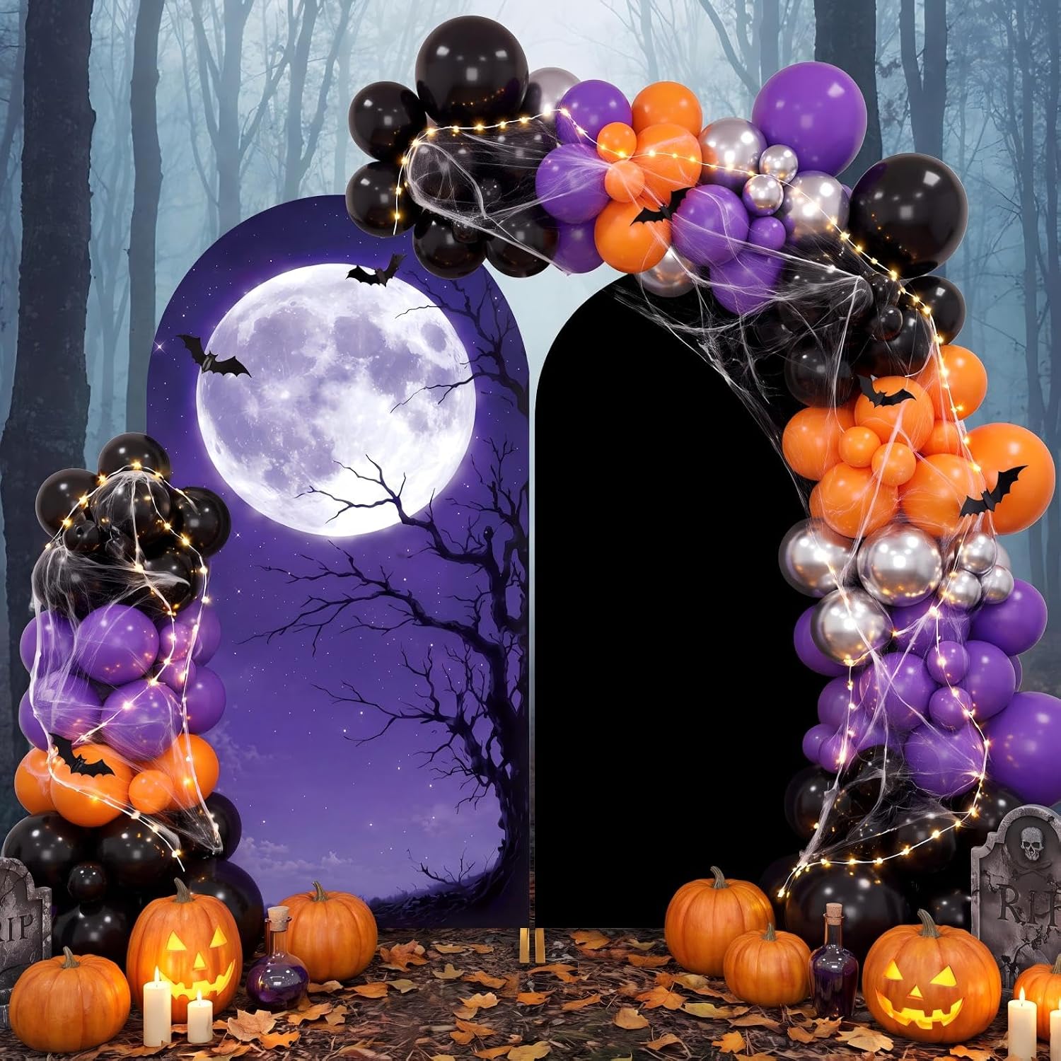 Özel 2 Taraflı Cadılar Bayramı - Dessert Table Backdrop incelemesi ve fiyatı