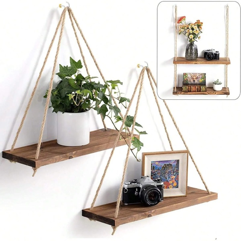 1 adet ahşap salıncak asılı ke - Flower Wall Panel incelemesi ve fiyatı