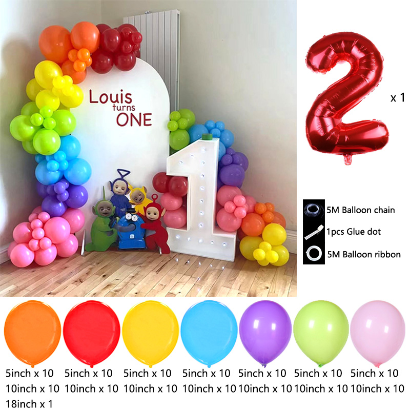 Teletubbies Temalı Balon Kemer - Balloon Arch Kit incelemesi ve fiyatı