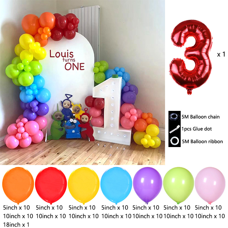 Teletubbies Temalı Balon Kemer - Balloon Arch Kit incelemesi ve fiyatı