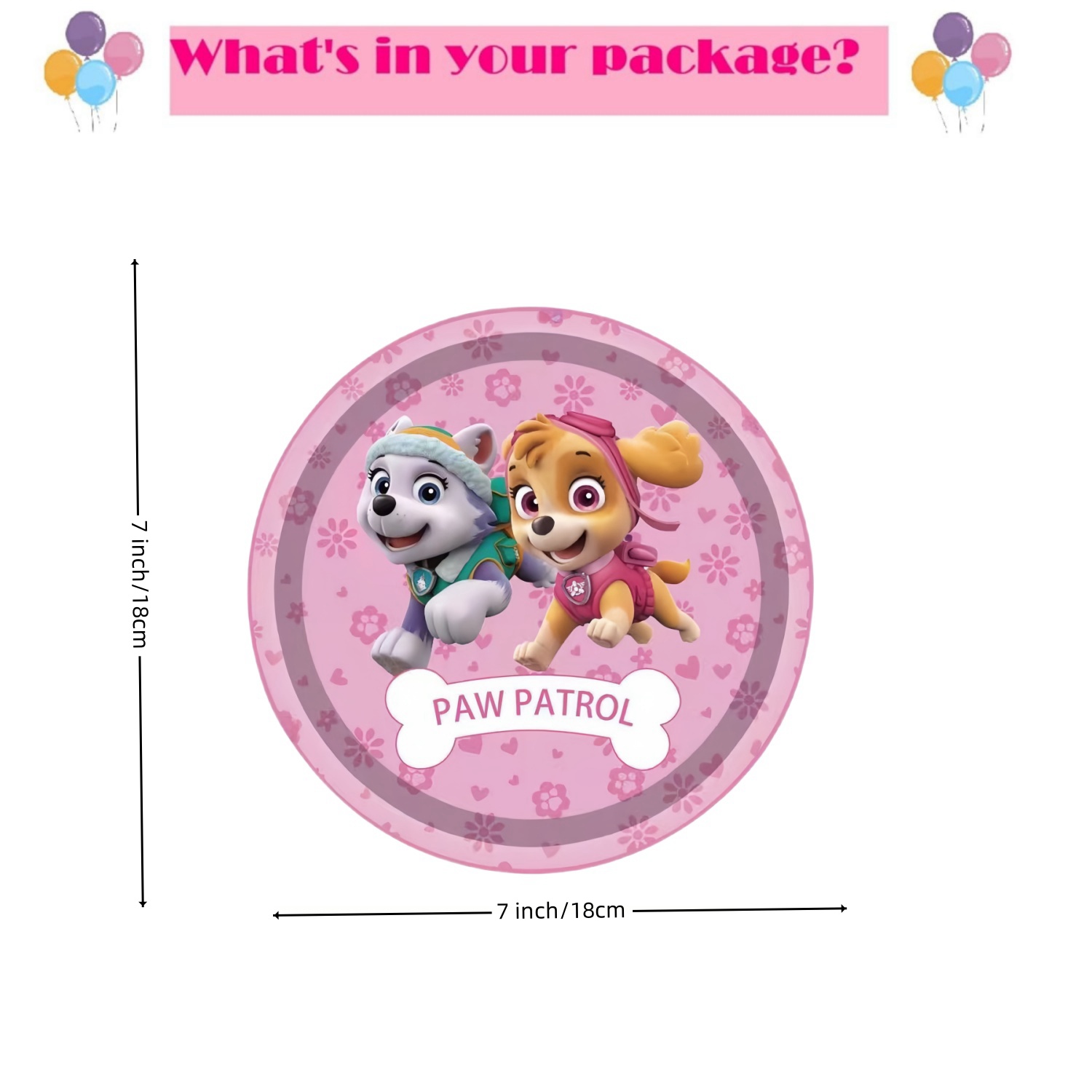 Pembe Paw Patrol Doğum Günü Pa - Table Cloth Disposable incelemesi ve fiyatı