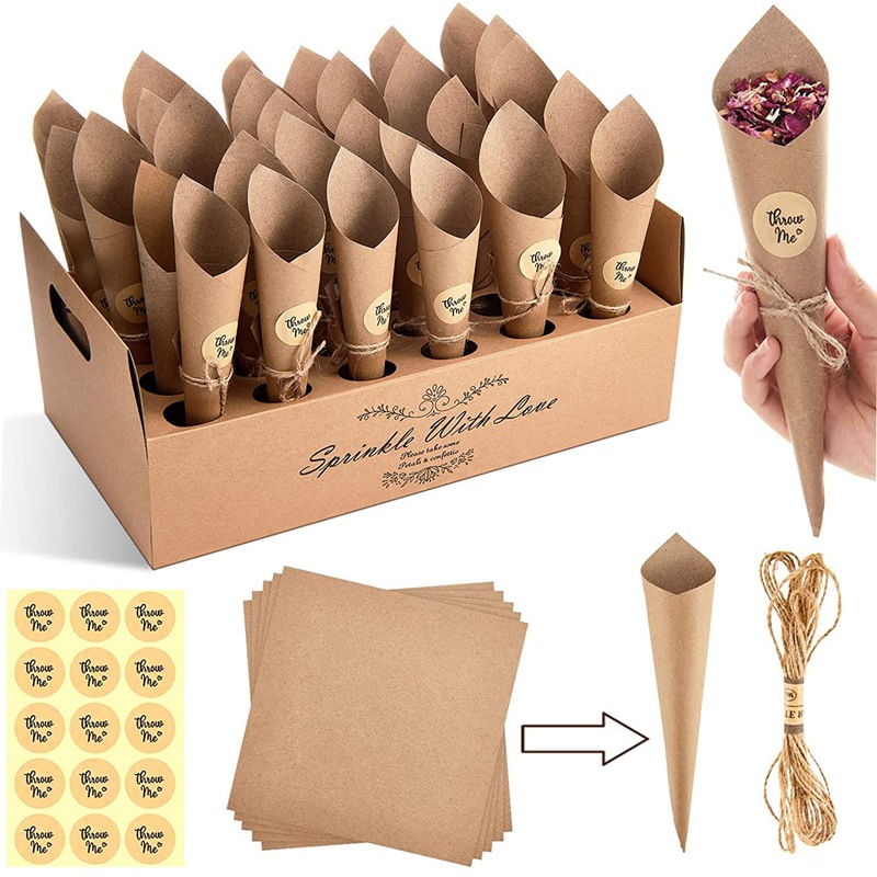 Düğün Konfeti Koni Standı Kutu - Cotton Candy Cone incelemesi ve fiyatı